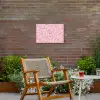 Terrazzo -  Patroon - Kleurrijk - Roze Tuinposter op houten frame 2 cm dik klein 845 -sfeer3