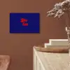 Yes fun - Rood - Blauw - Stippen aluminium wit klein -sfeer4