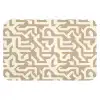Modern - Abstract - Beige Badmat klein 997 -3d