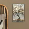 Boom - Bloemen - Wit - Natuur - Kunst canvas 2cm klein -sfeer3