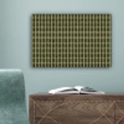 Ritmisch - Effect - Groen canvas 2cm klein 34 -sfeer4