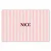 Nice - Strepen - Roze Placemat vinyl groot -zzsfeer1_Kitchenyeah-website