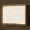 Abstract - Ruiten - Beige Light Box met batterij (Wandlamp) middel 907 -z3d_website