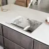 Stillevensschets in Crème en Hout Inductie beschermer vinyl 3mm klein -sfeer8