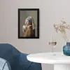 Klassiek - Humor - Kleurrijk fotolijst zwart zonder passe partout klein -sfeer4