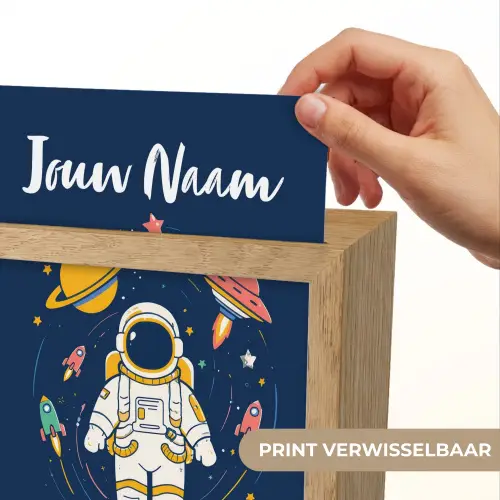 Astronaut - Planeten - Raket Light Box met kabel (Kinderlampje) klein -USP_websiteprintNL