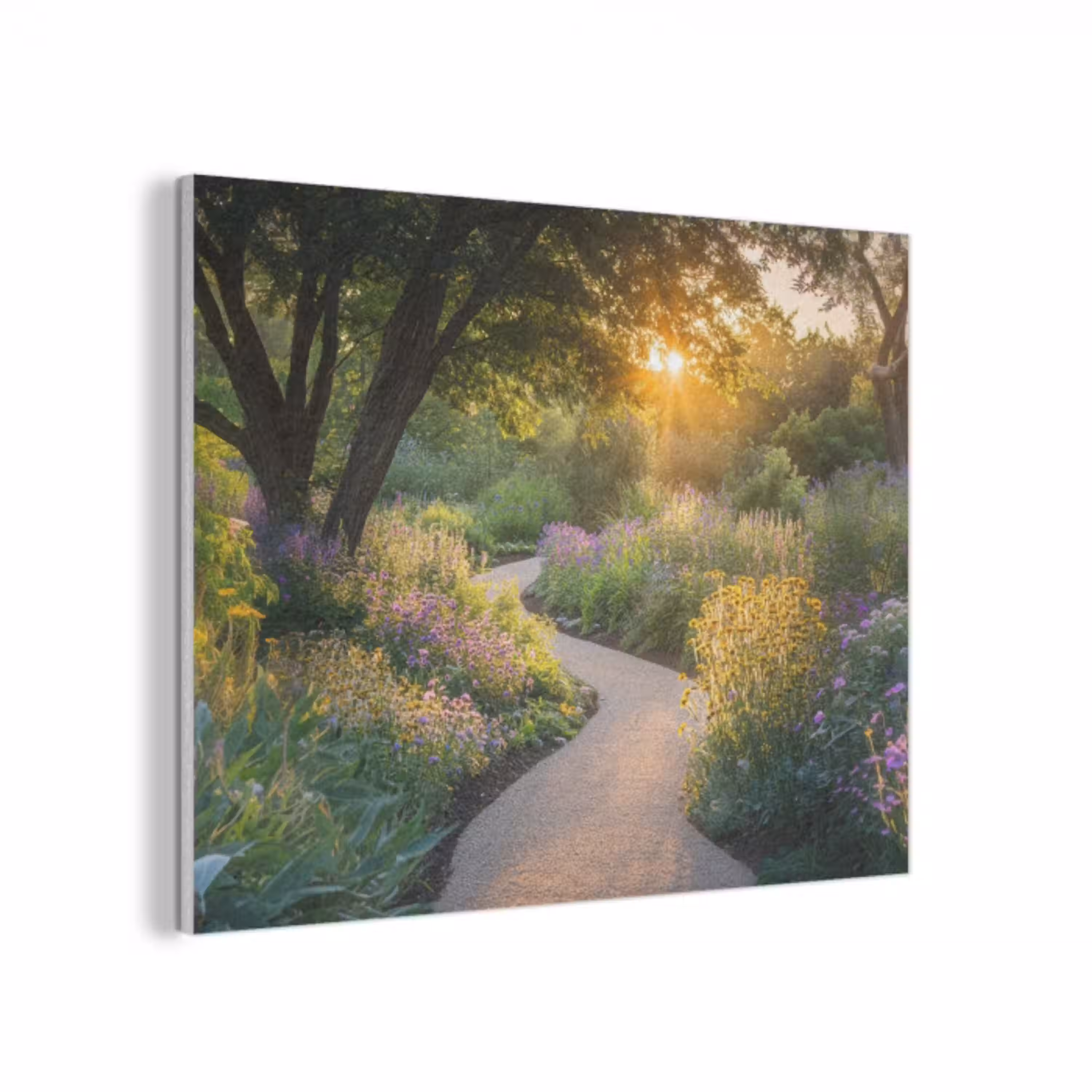 Pad - Bloemen - Park PET vilt klein -3d