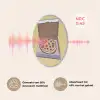 Pizza - Doos - Salami - Illustratie Akoestische PET Vilt - Rond klein -USP_NL