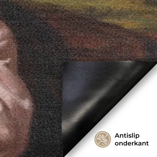 Mona - Klassiek - Roze Deurmat klein -antislip_NL
