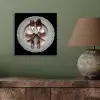 Rose - Strik - Bestek aluminium wit klein -sfeer2