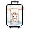 Schommelende baby eenhoorn Kinderkoffer - Zwart klein -zzz_website3d