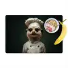 Dier - Kok - Stokstaartje Placemat vinyl groot -zzzproduct_Kitchenyeah-website