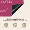 eat me out don't stress me out - Roze - Minimalistisch Inductie beschemer met haakjes klein -ky-onderkant-de