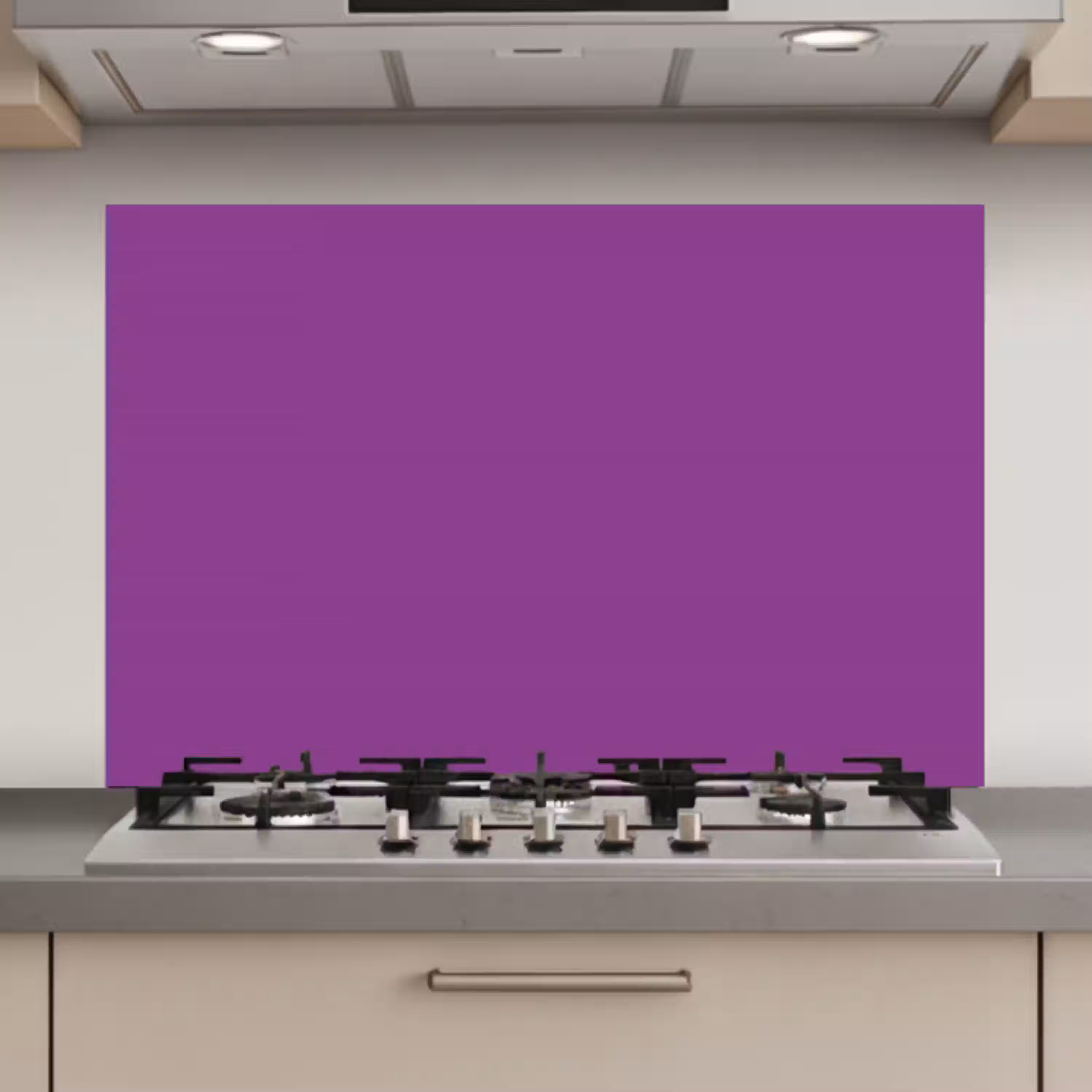 Paars - Kleuren - Effen keuken achterwand spatscherm klein 900 -3d_website