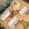 Quote - Bloemen - Schilderachtig Placemat vinyl groot -zzsfeer5_Kitchenyeah-website