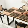 Herfst - Bladeren - Camouflage Placemat vinyl groot 368 -zzsfeer4_Kitchenyeah-website