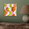 Abstract - Vormen - Roze plexiglas 5mm klein -sfeer3