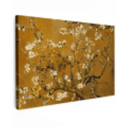 Amandelbloesem - Kunst - Van Gogh - Goud canvas 2cm klein -z3d