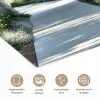 Doorkijk - Pad - Beton - Landschap poster papier klein -closeup_NL