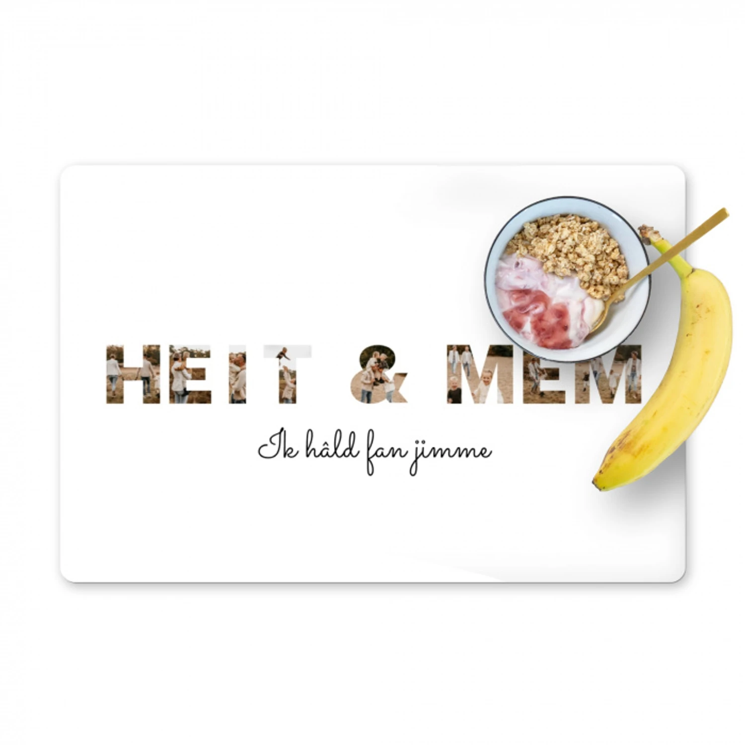 Heit & Mem - Lettercollage Placemat vinyl groot -zzzproduct_Kitchenyeah-website