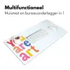 You are art - Kleurrijk - Grafisch Muismat XXL klein -sfeer4
