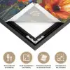 Bloemen - Natuur - Botanisch - Kunst Textielframe zwart klein -USP_feed_closeupNL