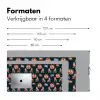 Rolschaatsen - Patroon - Disco Muismat XXL klein 681 -sfeer5