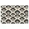 Abstract - Patroon - Zwart Placemat vinyl groot 368 -zzsfeer1_Kitchenyeah-website