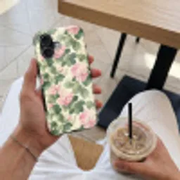 Rozen - Botanisch - Roze Toughcase MagSafe Apple iPhone 17 klein 1017 -Sfeer1M