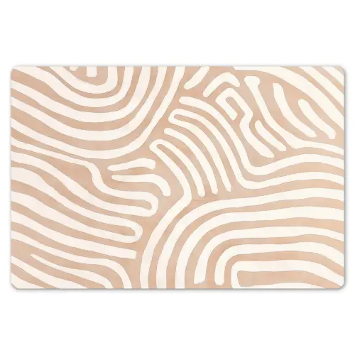 Beige - Aardspatroon Placemat vinyl groot -zzsfeer1_Kitchenyeah-website