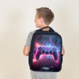 Game - Controller - Neon Rugzak - Zwart middel -sfeer2