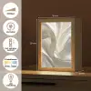 Stof - Plooien - Goud Light Box met kabel (Tafellamp) klein -USP_NL