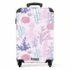 Summer memories - Onderwaterpatroon met kleurrijke dieren NBS - Handbagage koffer - Kinderen Unisex middel -productfoto_recht