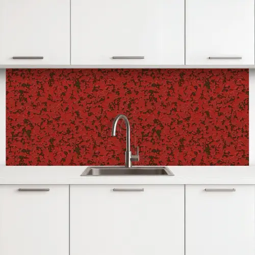 Roest - Rood - Vlekken keuken achterwand 2 middel 871 -3d