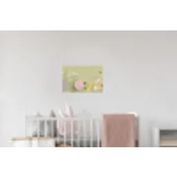 Botanisch - Bloemen - Kleurrijk Muursticker klein -kinderkamer