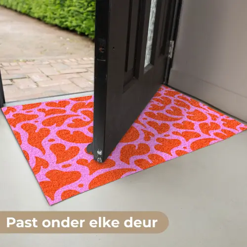 Valentijn - Harten - Roze - Rood Deurmat klein 898 -USP_NL