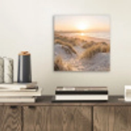 Duinen - Strand - Zee aluminium wit klein -sfeer1