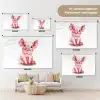 Varken - Roze - Baby dier - Boerderij dieren Wandkleed katoen klein -tsfeer8_DE