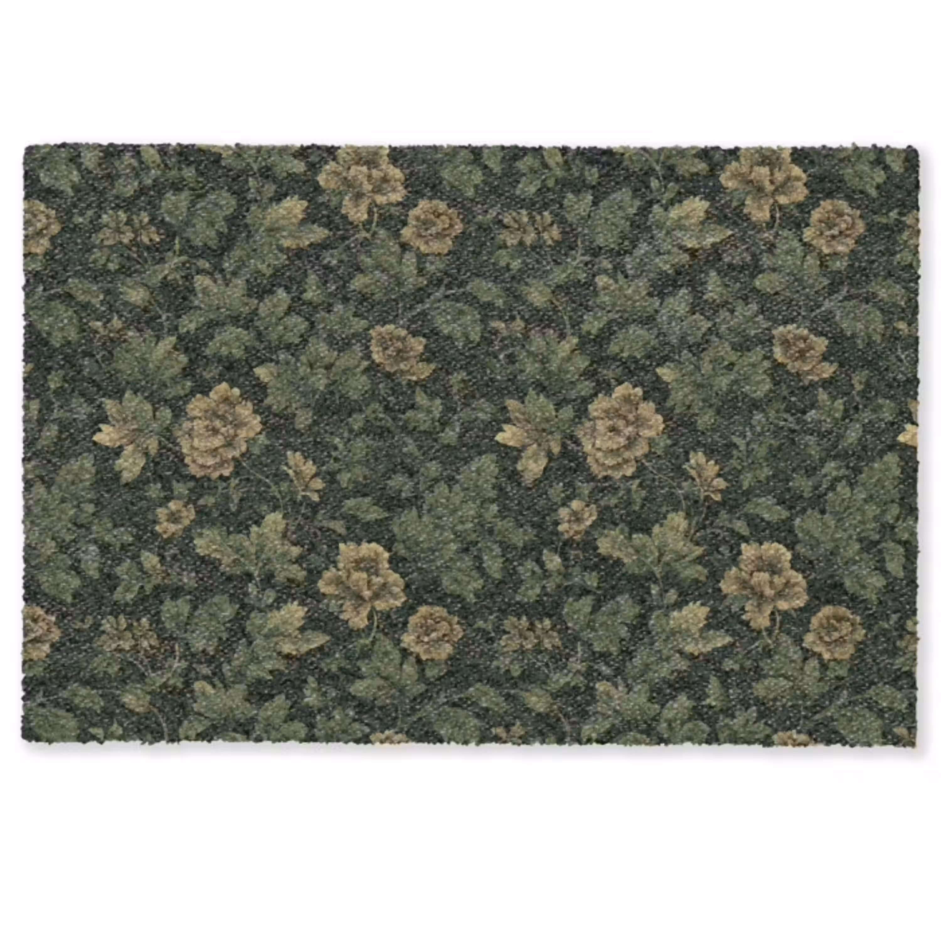 Donker - Groen - Goud - Botanisch Deurmat klein 898 -zkaufland3d