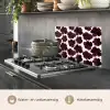 Bloemen - Aquarel - Paars keuken achterwand spatscherm klein 900 -usp_NL