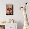 Illustratie - Vogel - Vlakken - Kleurrijk fotolijst zwart zonder passe partout klein -usfeer4_kinderkamer