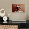 Vrouw - Macarons - Bril poster papier klein -sfeer1