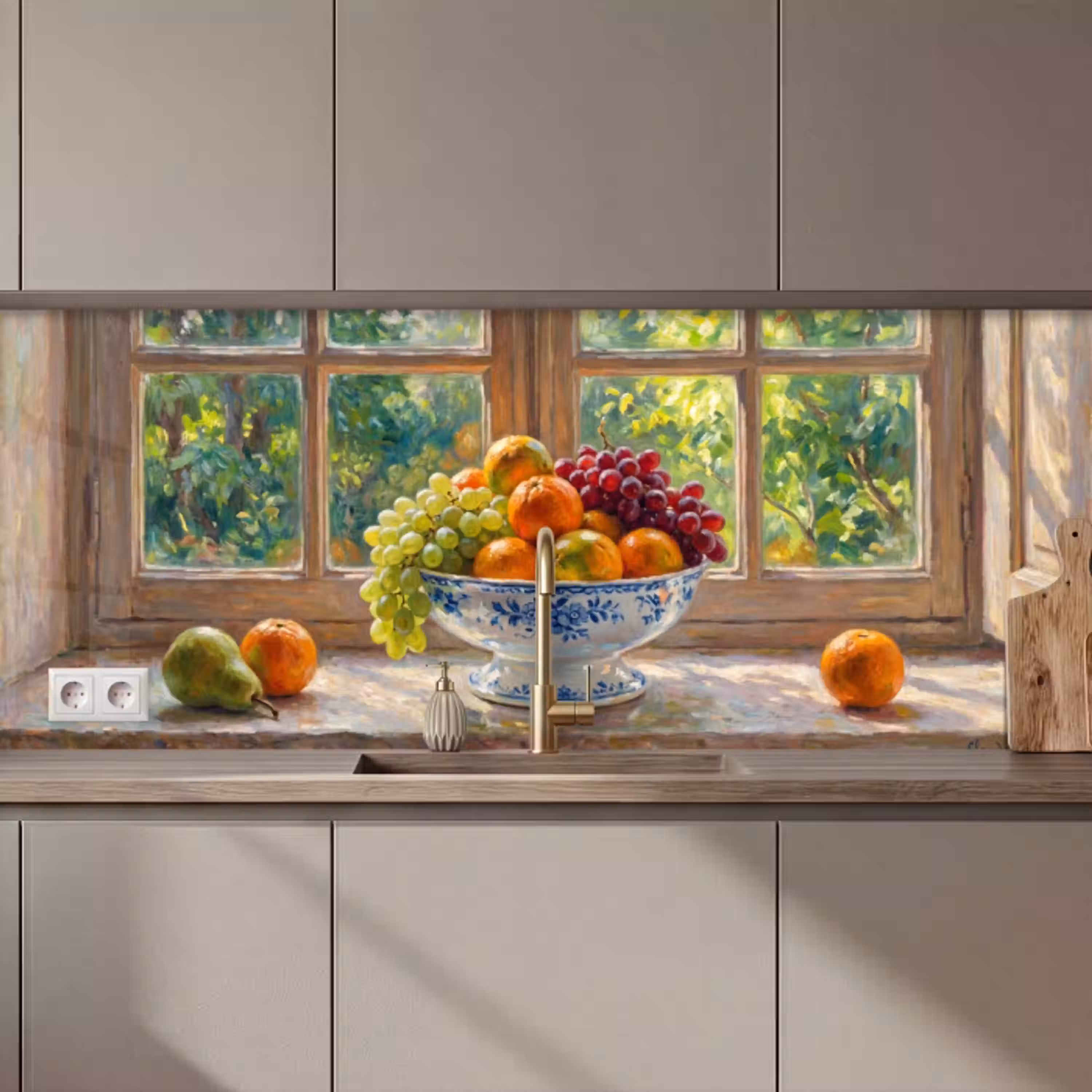 Fruit - Vensterbank - Natuur keuken achterwand 2 middel zz_3dshopping