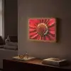 Close up - Bloem - Quote - Rood Light Box met batterij (Wandlamp) middel -sfeer1
