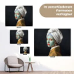 Iconisch - Modern - Kleurrijk tuinposter los doek klein -Xsfeer9_DE