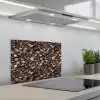 Aardse - Kiezel - Stenen keuken achterwand spatscherm klein 900 -3d_schuin