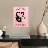 Kat - Hart - Tekst - Valentijn poster papier klein -sfeer1