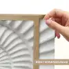 Schelp - Spiraal - Wit Light Box met batterij (Wandlamp) middel -USP_websiteprintNL