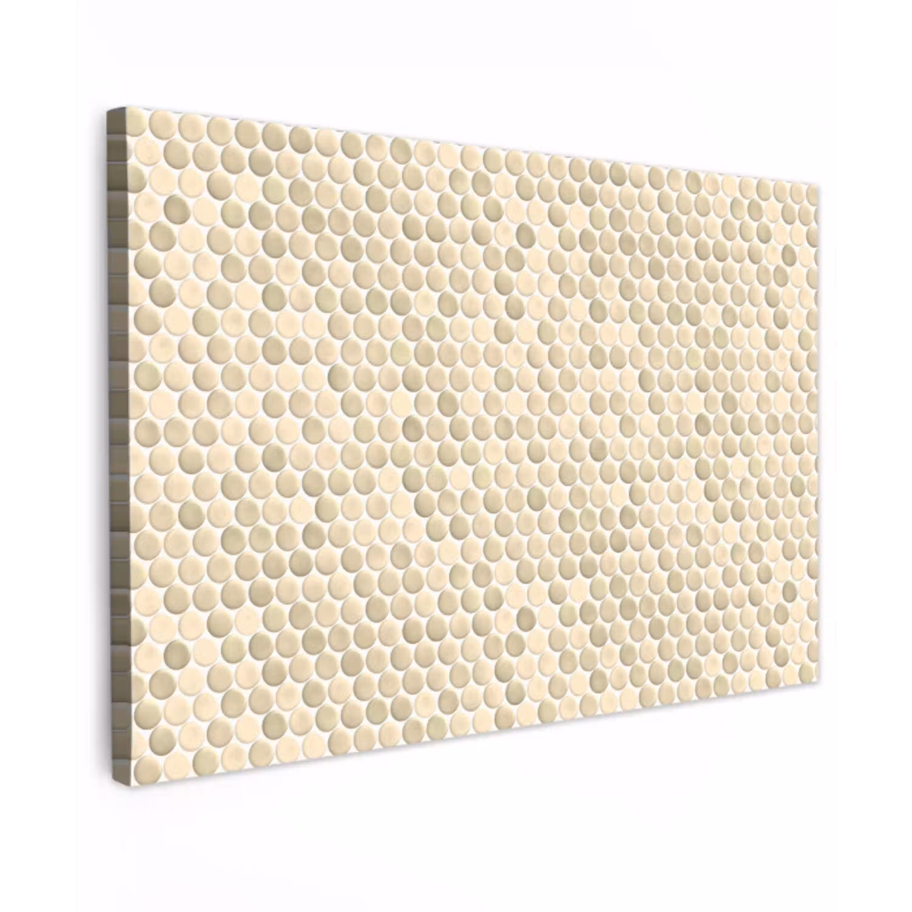 Penny - Mozaïek - Zand canvas 2cm klein 34 -z3d