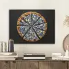 Pizza - Eten - Delftsblauw PET vilt klein -sfeer1